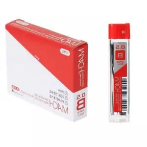 샤프심 세트 대용량 12개 묶음 고강도 진한 B심 리필필기감 고등학교 부드러운 깍이 마하 심플 중학교 몰랑