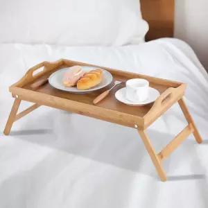 접이식 원목 침대 테이블 베드 트레이 LUAZ-BT 좌식 책상 용트레이 우드