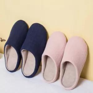 남성 여성 실내 층간소음 면 슬리퍼 거실화 화화 푹신한털 키높이 경량 귀여운 실내화