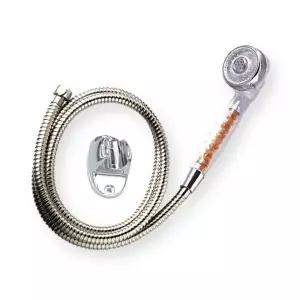 정수샤워기 맥반석여과 수전 4가지분사조절 줄풀세트 1.5M수압상승 화장실청소 변기 호스 녹물제거 호수 교