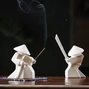 검객 인센스 스틱 홀더향홀더 인홀더 인테리어소품 도자기인 꽂이 인꽂이 스탠드