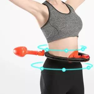 지능형 고정착용 360도 회전 훌라후프 추가 벨트 포함헬스 뱃살 가정용 360도라우프 운동 링라 기구