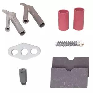 석영기기- PVC용접기부품 3-세라믹파이프 (조(2EA)) 용파이프 자재