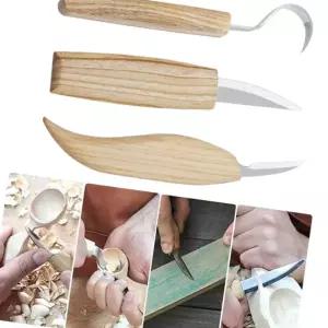 목재칼 제작용 커팅기 커버보호 우수한경도 목공세트 디테일한구 공구 하이스강 조각도 목공예 용끌 목공