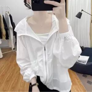 여성용 방풍 바람막이 후드집업 자켓 경량 소재 여름 사용 방수