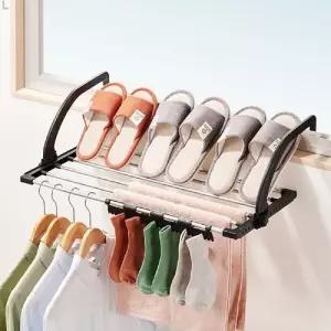 다용도 창틀빨래건조대 확장 51-90cm심플한 자취방 원룸 양말 속옷 행주 만능 간이 간편