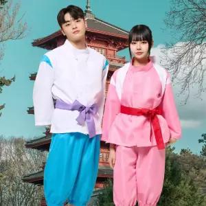 센과 하쿠 세트할로윈반티 코스프레 과치히로 단체복 졸사 패션 컨셉 체육대회