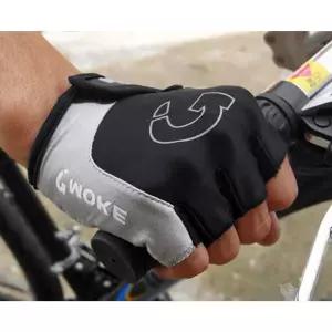 모케 에어 스포츠반장갑(M)(그레이) 자전거등산장갑 싸이클 햇빛차단 논슬립 용품 레져 레저