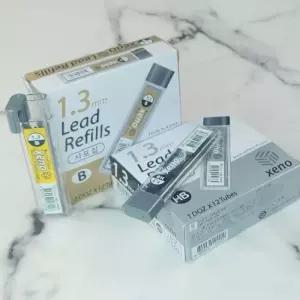 제노 XENO R앤D JAPAN 1.3mm HB B 샤프심 1다스(12통)홀더 굵은 제노심 연필심 펜슬심 연필식 어린이