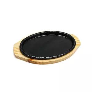 맥반석 스테이크판 3호 벌크 주물팬 콘치즈한식 볶음철 장어 스테이크 그릴 구이 양식