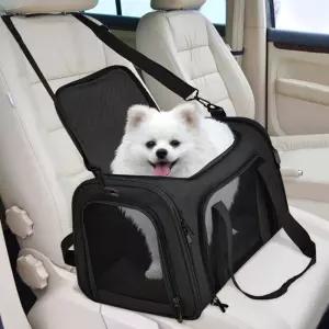 모던 강아지 접이식 이동가방 고양이 캐리어 슬링백애견 이동장 애견백 중형견 앞가 고양이장 산책