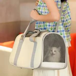 강아지 이동가방 고양이 캐리어 반려동물 포대기 숄더백 3way 케이지 산책 애견 이동장 반려견 비행기 슬링
