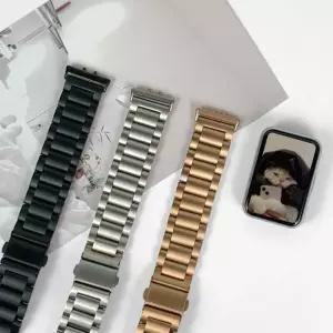 엔터콘 갤럭시핏3 메탈 스트랩 쥬빌레 밴드3밴드 3줄 3시계 3트랩 3메탈 3빌레