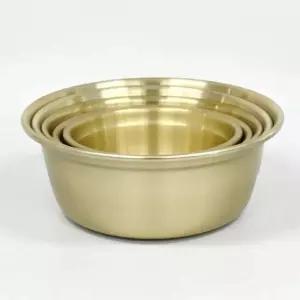 업소용 양은 양푼 30호 용그릇 푼이 알루미늄용기옛날 감성 레트로 푼그릇 주방 분식 로접시 식당 알미늄