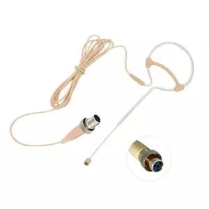 MIPRO 미프로 호환용 헤드마이크 4핀 한쪽 헤드셋 VTM-022강의 이어셋 수업용 폰마이크 방송 안내 귀걸이