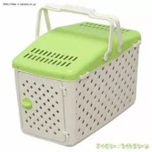아이리스 PHC-450 피크닉 이동장 라이트그린애견케이지 강아지 캐리어 소풍가방이 바구니이 애완용이