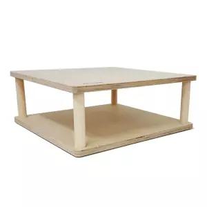 원목 프린터선반 자작 WPS02 받침대 프린터대 다이 PC 나무