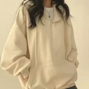 하프집업 여성 캥거루 후드티 포켓 루즈핏 데일리 캐주얼 남자 여자 기모 학생