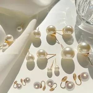 TBZ 진주귀걸이 승무원 혼주 한복에 어울리는 포인트 아이템