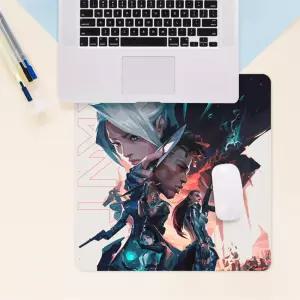 발로란트 A 게이밍장패드 정사각형 M 450x450x3mm로마우스 로폰케이스 로케이스 로카람빗 로발리송 리송 로