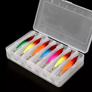 싸파 왕눈이 레이저 에기 14종 세트 태클박스 포함루어낚시 바늘 미끼 낚싯 축광