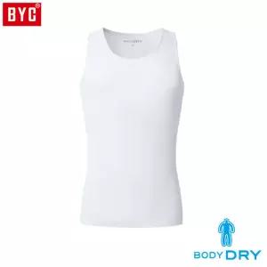 BYC 남성 보디드라이 쿨런닝 DOLS0024민소매 면런닝 백색 런닝