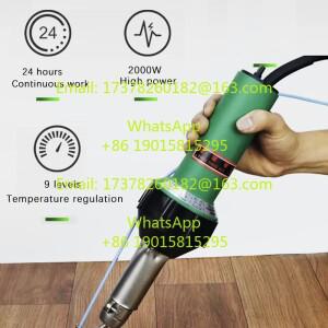 2000W 고출력 PVC 플라스틱 용접기 바닥 코일 지오멤브레인 PE 열풍기 PP 플레이트