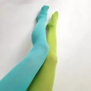 비비드 투톤 스타킹 반반 색상 할로윈 코스프레칼라 타이스 팬티 고급 정장 타이즈