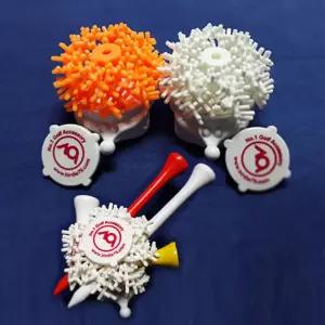 실리콘 티홀더 골프꽂이 2개 1세트 볼마커포함프 선물용프 국산프 편한프 볼프 프수납 골프 볼마커