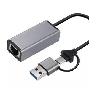 USB 3.1 C타입 A타입 2.0 컨버터 연결선 네트워크케이블젠더 인터넷 유선 랜포트