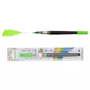 일본직수입 수채화 컬러 브러시(라이트그린)캘리그라피펜 피용 칼라켈리 수채피 그래피 피재료 화붓 마커