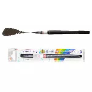 일본직수입 수채화 컬러 브러시(블랙)캘리그라피펜 피용 칼라켈리 수채피 그래피 피재료 화붓 마커 캘리