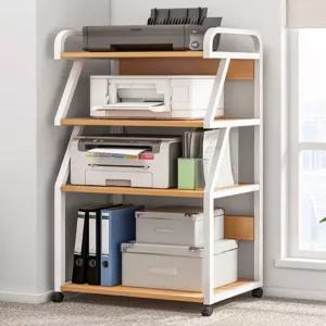 프린터 거치대 받침대 컴퓨터 복합기 선반 책상용 수납 사무용품