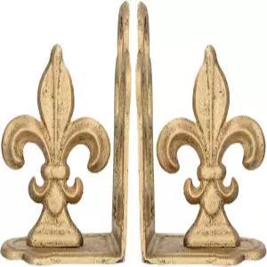 크리에이티브 협동 장식 금속 플뢰르 드 리스 부켄드 골드 2종 세트