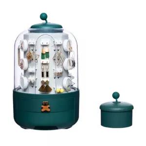 판도라 악세사리 반지 귀걸이 예물보관함 기본 그린케이스 정리 쥬얼리 주얼리 보석 진열대 화장품