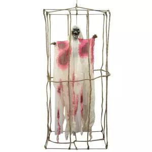 (할로윈대형장식춤추는철창해골) 파티 호러 소품 데코 무서운 용품 공포 해적 잘린발 모형 잘린풋 데이