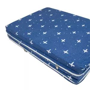 금산알뜰 3단 접이식 매트-색상 랜덤발송 수면매트 리스 간이 꿀잠 토퍼리스 바닥리스 침대리스 캐트