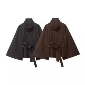 모직 캐주얼 가을 여자코트 코트 벨트 차이나 원템3