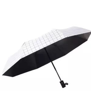 체크 3단 자동 암막 양우산 고급 양산 우여성양자외선차단 양초경량3단 접이식 장우 예쁜 가벼운양 대형양