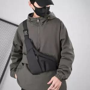 삼각형 데일리 웨이스트백 미니 슬링 크로스백