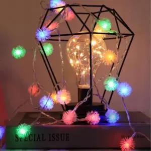 비타리토 믹스컬러 100구 10M 눈송이 줄전구 트리장식조명 GTF59215 스트링 크리스마스 인테리어 와이어 가