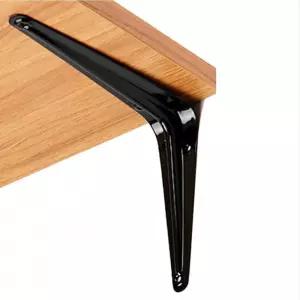 셀프인테리어 벽걸이 선반 받침대 삼각 브라켓 주방 화장실 선반달기 7.5x10cm