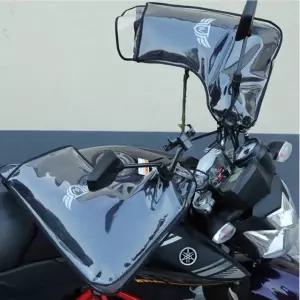 배달대행 오토바이 핸들 장갑 방한 방수 투명 핸드 커버 2P 스쿠터 바이크 겨울용