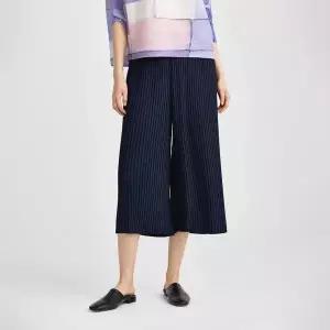 [신세계라이브쇼핑][플리츠미] 스트레이트 맞주름 7부 팬츠_EPPTM324016