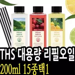 sh) 일용잡화 데옥스 리필오일 1 THS 욕실 페즈 200ml 화장실용 에어후레쉬 x 방 비치형 방향제 세제
