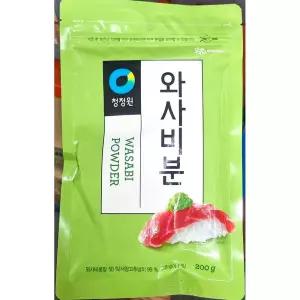 와사비 (대상 200g)X6분 생와 고추냉이 업소용 초밥 가루 식당