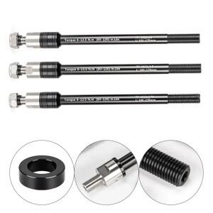 [호환품]자전거 트레일러 스루 액슬 카고 키드 트레일러-스루 포크 히치 160-178mm M12 P1.0/1.25/1.5/1.75