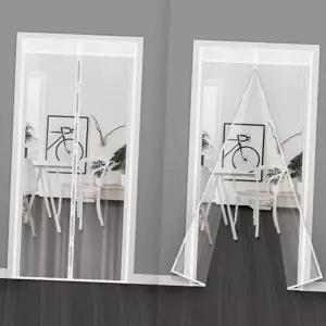 대형 현관용 우풍 방문용 방풍 방한 비닐 겨울