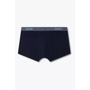 엠포리오 아르마니 EMPORIO ARMANI UNDERWEAR 남성 라인 보더 밴딩 코튼 드로즈_마린 0815312313 250705288