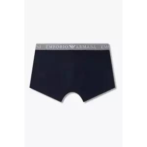 엠포리오 아르마니 EMPORIO ARMANI UNDERWEAR 남성 라인 로고 밴딩 코튼 드로즈_다크 블루 0815312005 2507